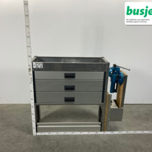 Aluca bedrijfswageninrichting 885x320x950mm (3212)
