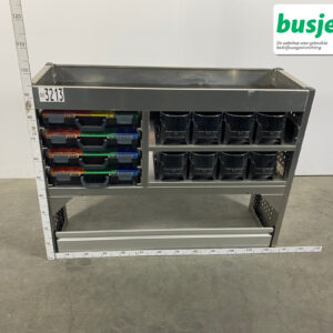 Aluca bedrijfswageninrichting 1250x420x950mm (3213)