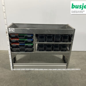 Aluca bedrijfswageninrichting 1250x420x950mm (3214)