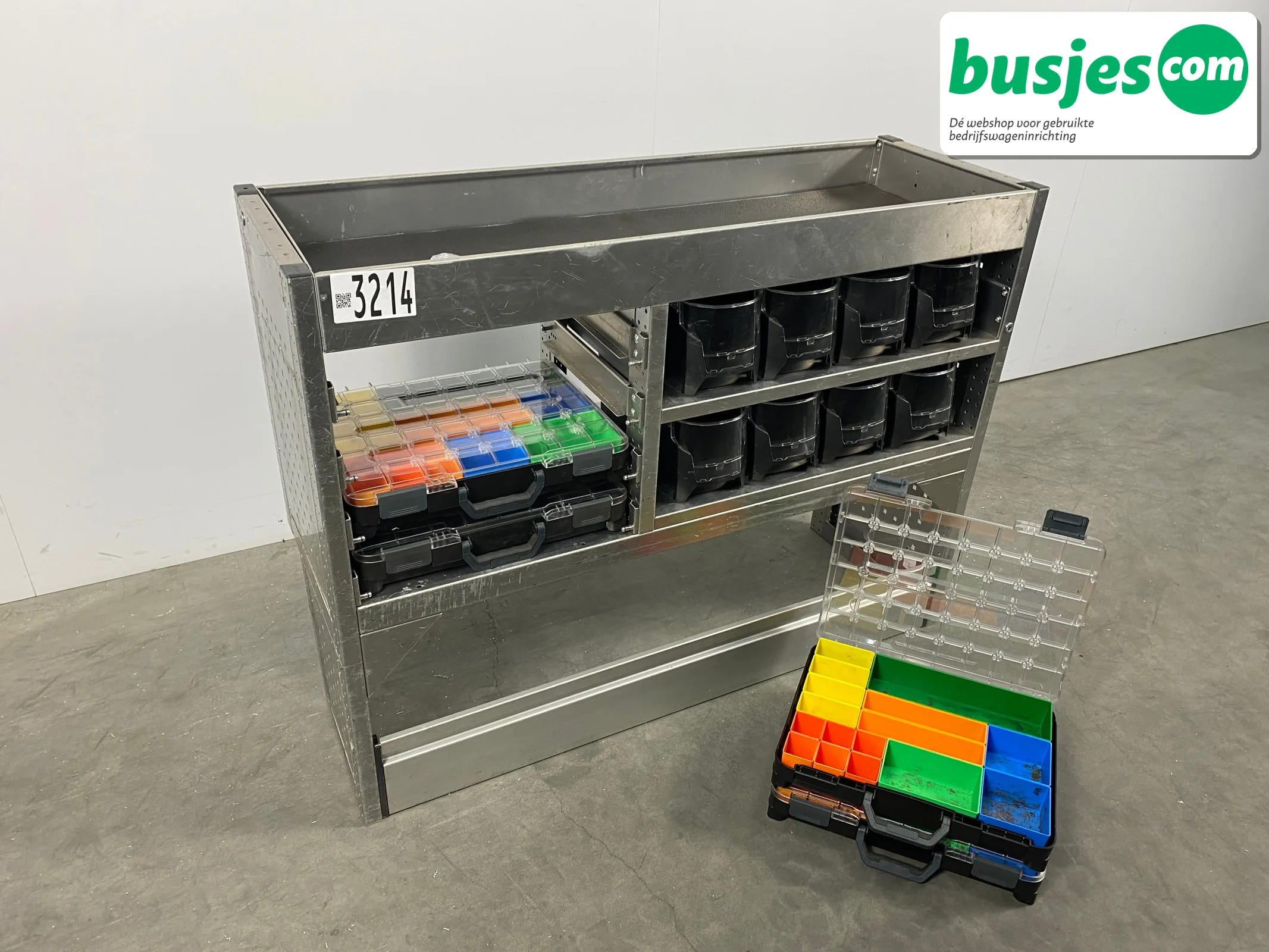 Aluca bedrijfswageninrichting 1250x420x950mm (3214) - Afbeelding 10
