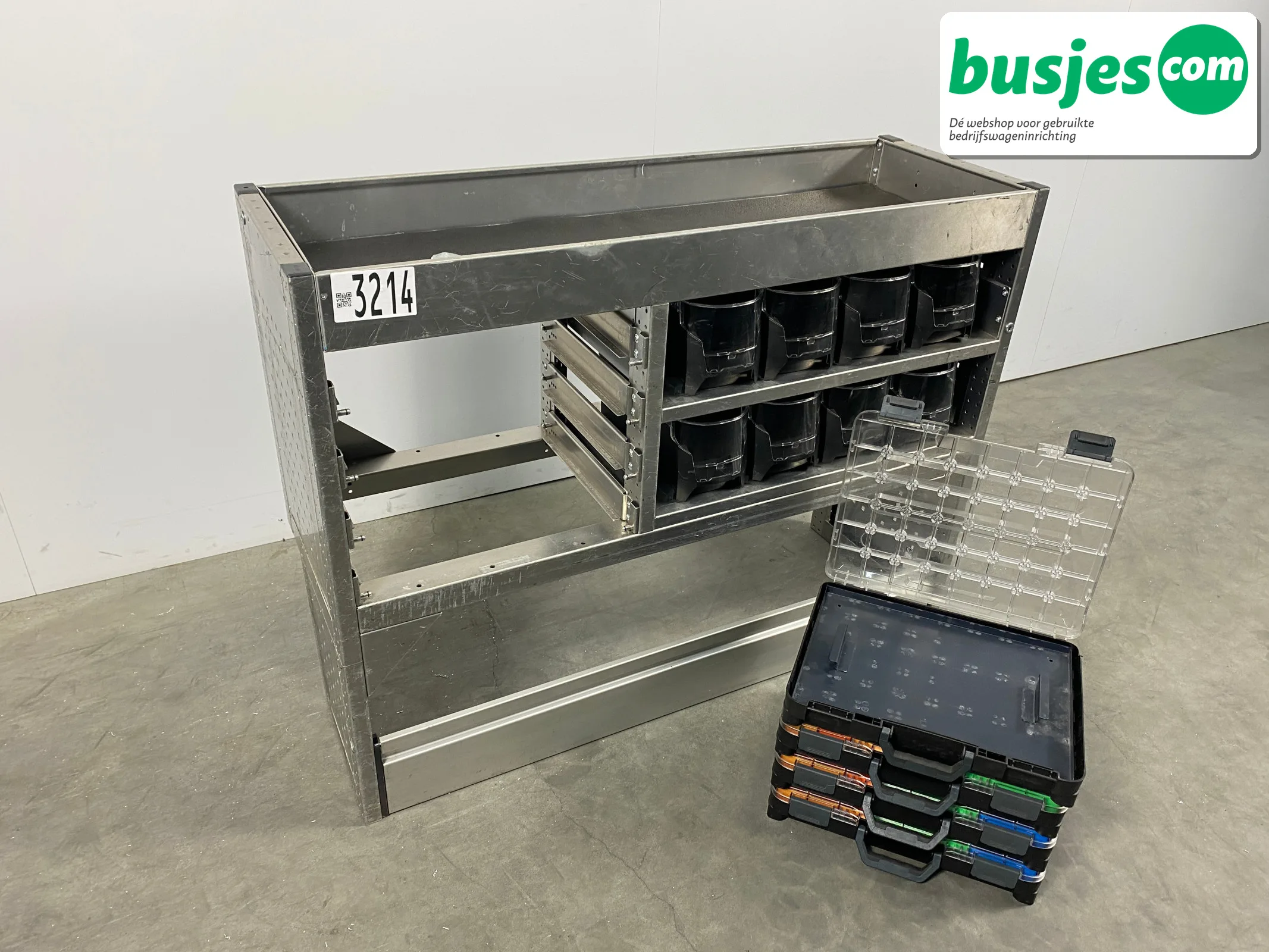 Aluca bedrijfswageninrichting 1250x420x950mm (3214) - Afbeelding 12