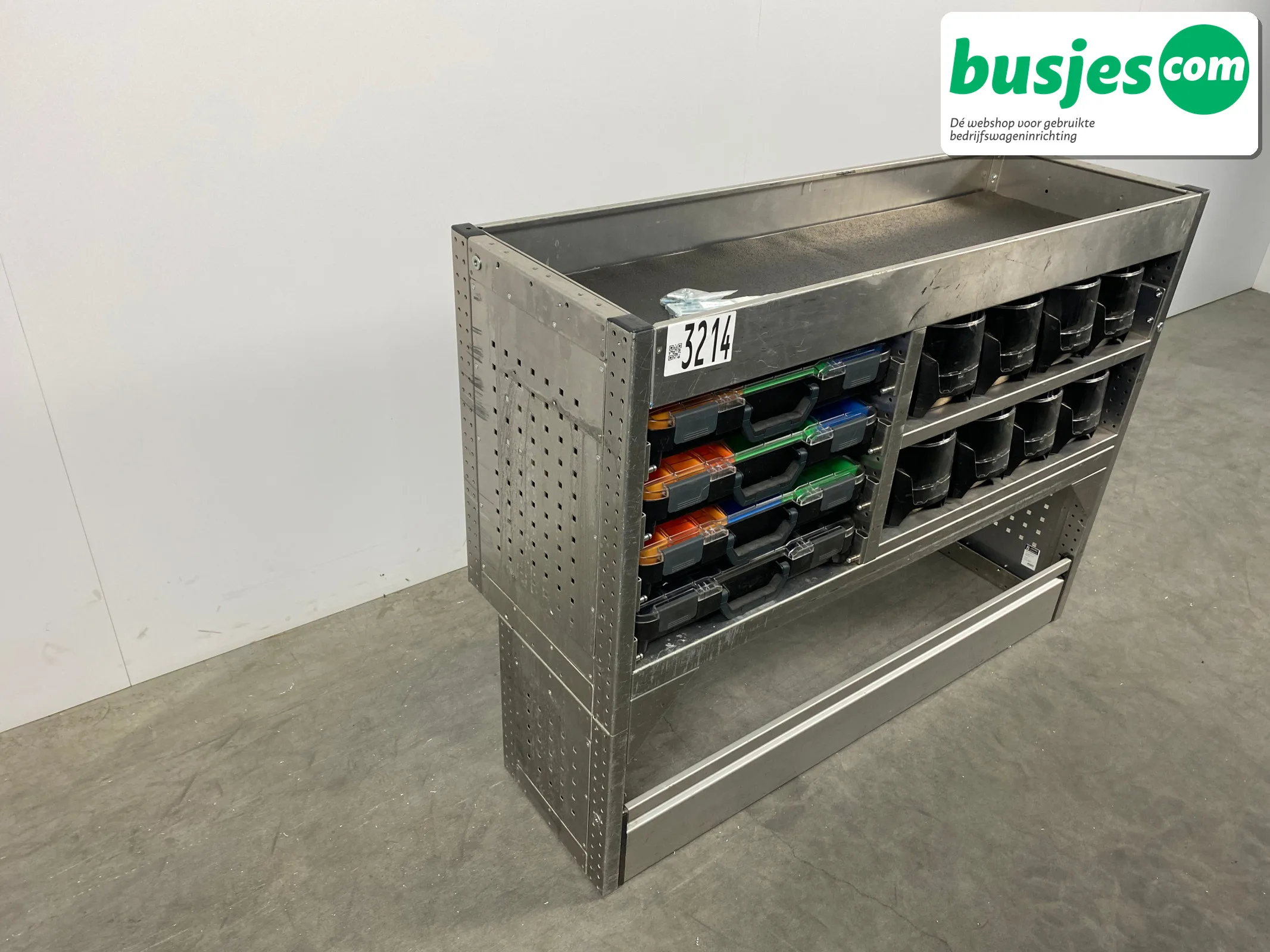 Aluca bedrijfswageninrichting 1250x420x950mm (3214) - Afbeelding 4