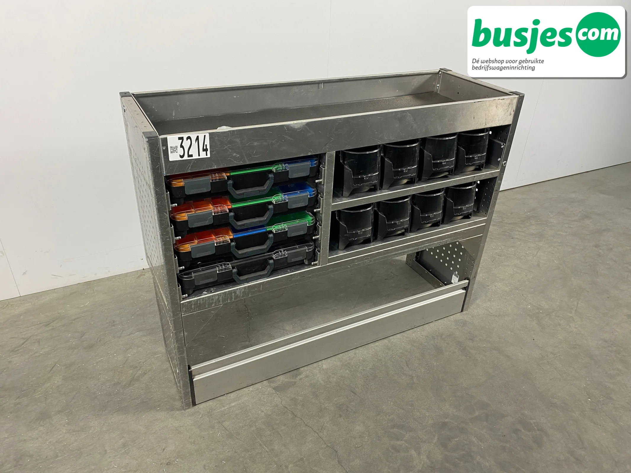 Aluca bedrijfswageninrichting 1250x420x950mm (3214) - Afbeelding 5