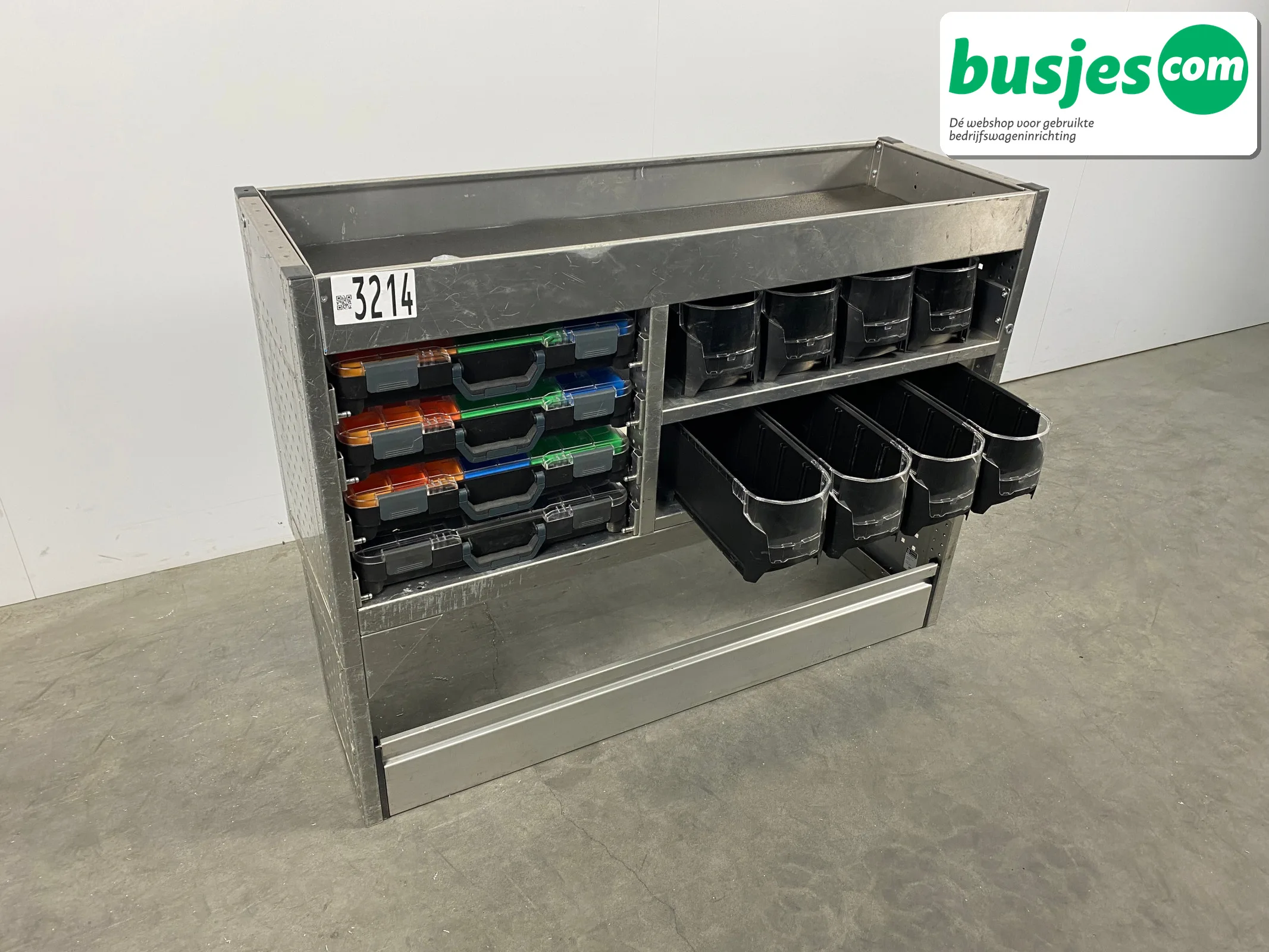 Aluca bedrijfswageninrichting 1250x420x950mm (3214) - Afbeelding 7