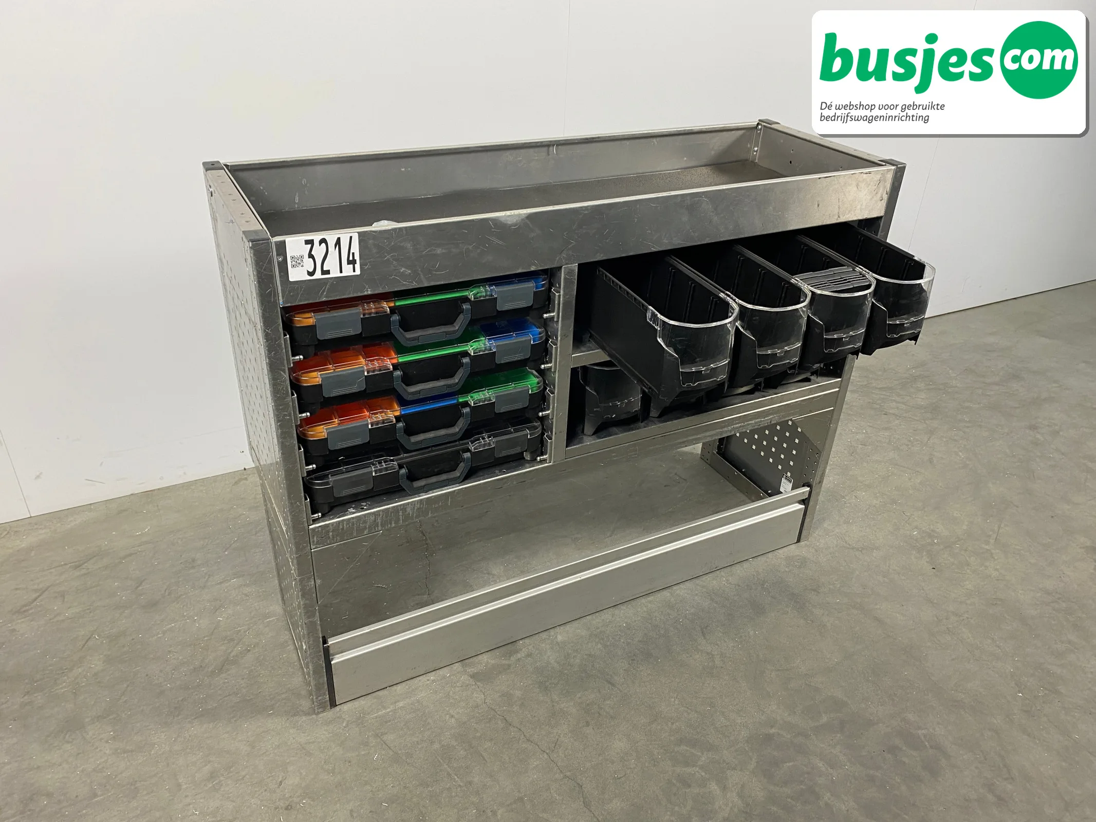 Aluca bedrijfswageninrichting 1250x420x950mm (3214) - Afbeelding 8
