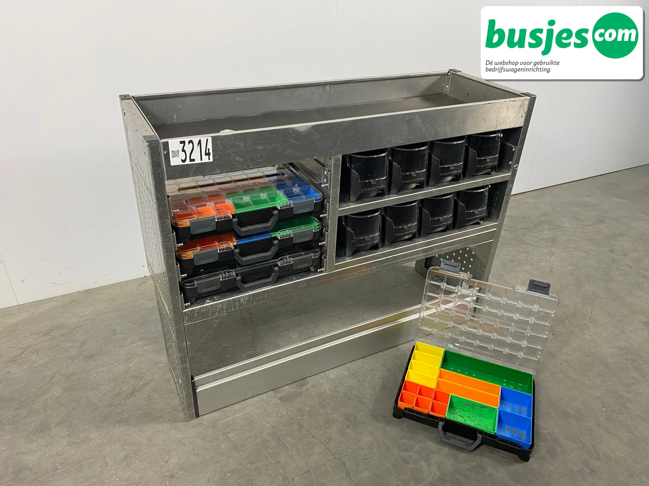 Aluca bedrijfswageninrichting 1250x420x950mm (3214) - Afbeelding 9