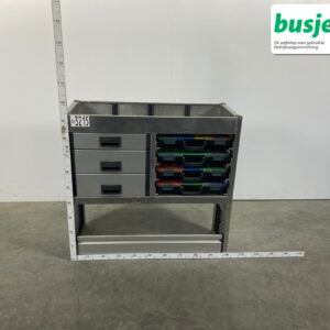 Aluca bedrijfswageninrichting 1010x420x950mm (3215)