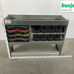 Aluca bedrijfswageninrichting 1250x420x950mm (3217)