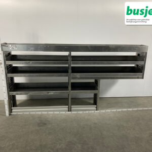 Aluca bedrijfswageninrichting 2200x320x1150mm (3219)