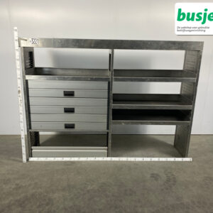 Aluca bedrijfswageninrichting 2004x420x1450mm (3221)