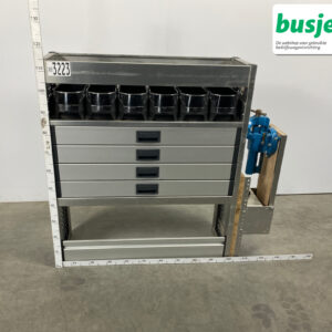 Aluca bedrijfswageninrichting 1010x320x1150mm (3223)