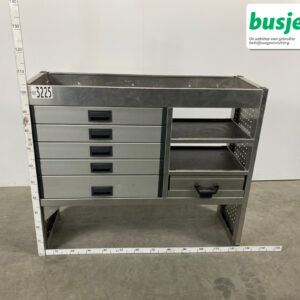 Aluca bedrijfswageninrichting 1250x420x1050mm (3225)