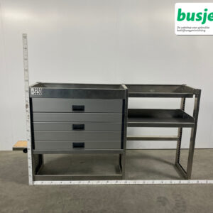 Aluca bedrijfswageninrichting 1950x420x1050mm (3230)