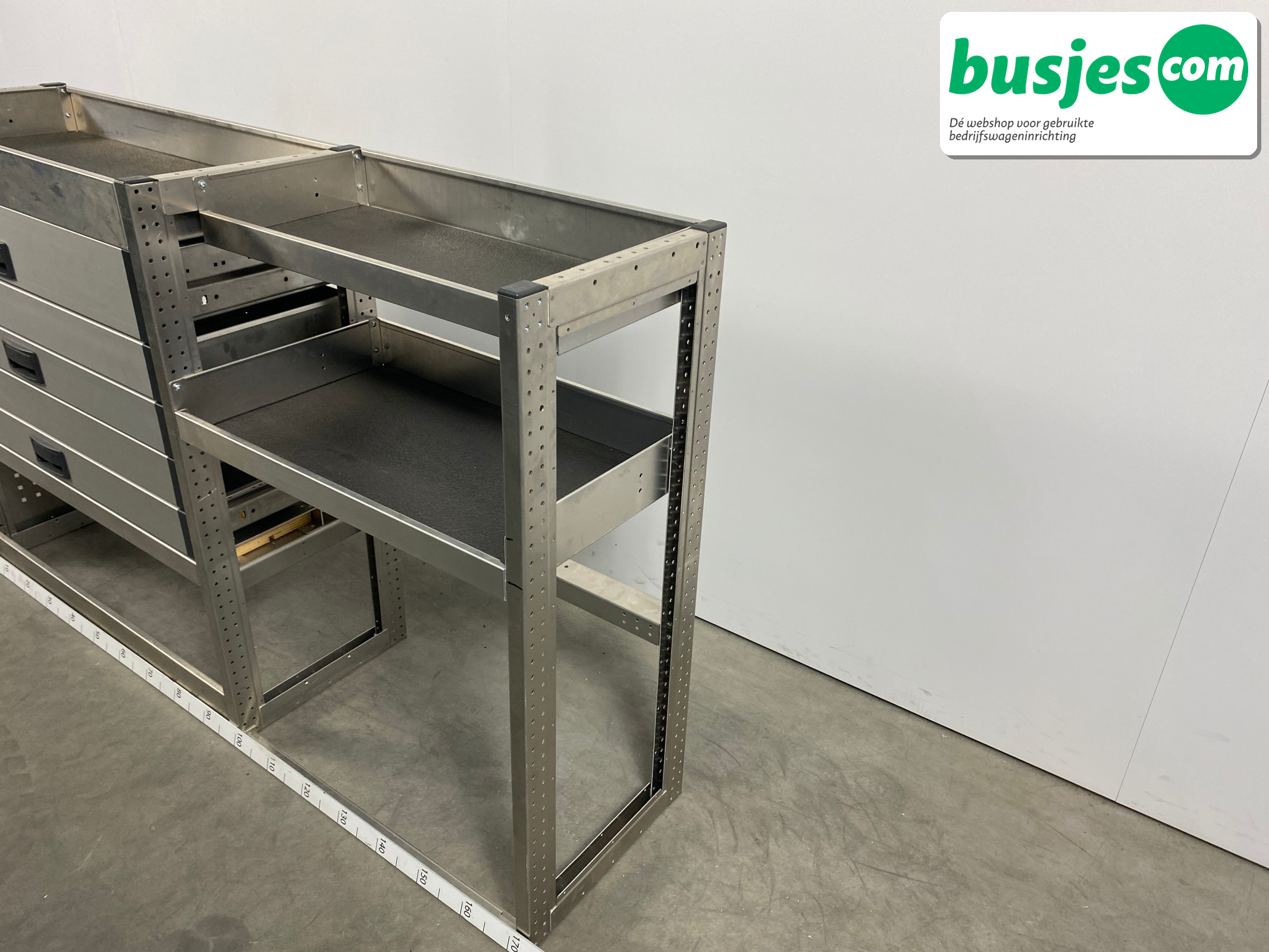 Aluca bedrijfswageninrichting 1950x420x1050mm (3230) - Afbeelding 3