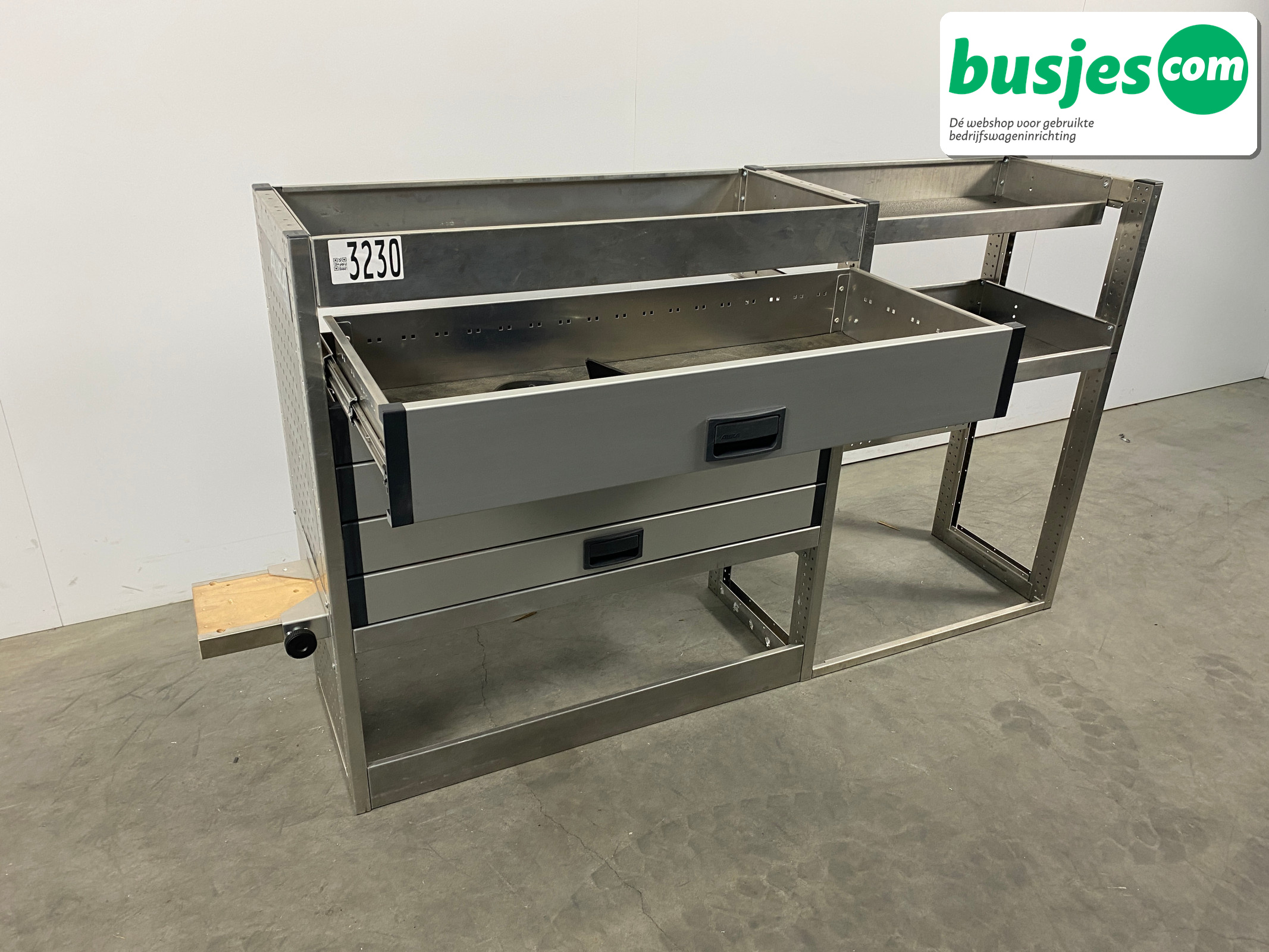 Aluca bedrijfswageninrichting 1950x420x1050mm (3230) - Afbeelding 8