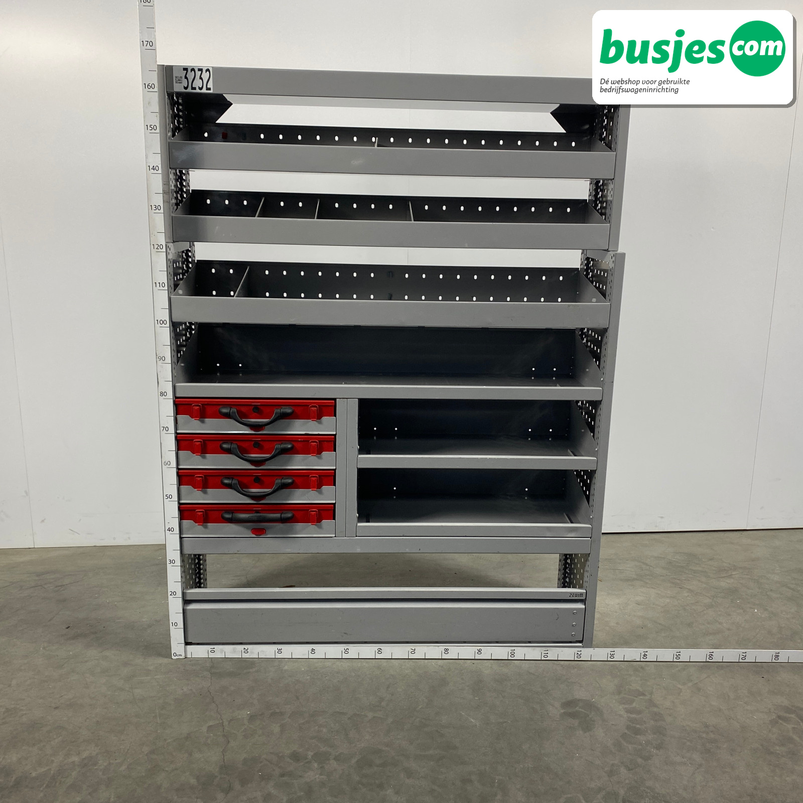 Zevim bus inrichting 1270x360x1680mm (3232) - Afbeelding 2