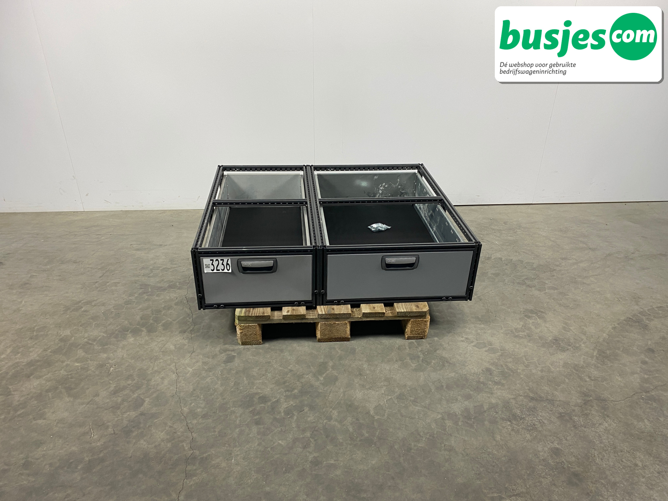 Modul bedrijfswagen inrichting 1135x970x270mm (3236) - Afbeelding 2