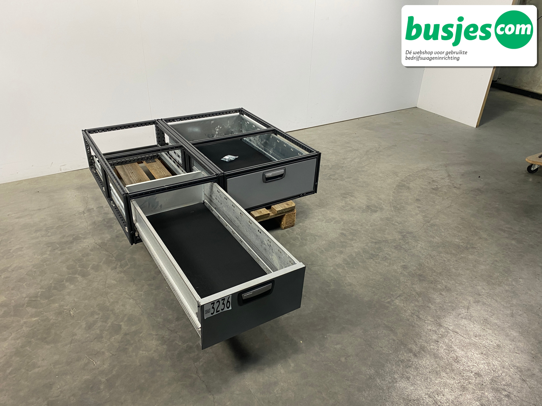 Modul bedrijfswagen inrichting 1135x970x270mm (3236) - Afbeelding 5
