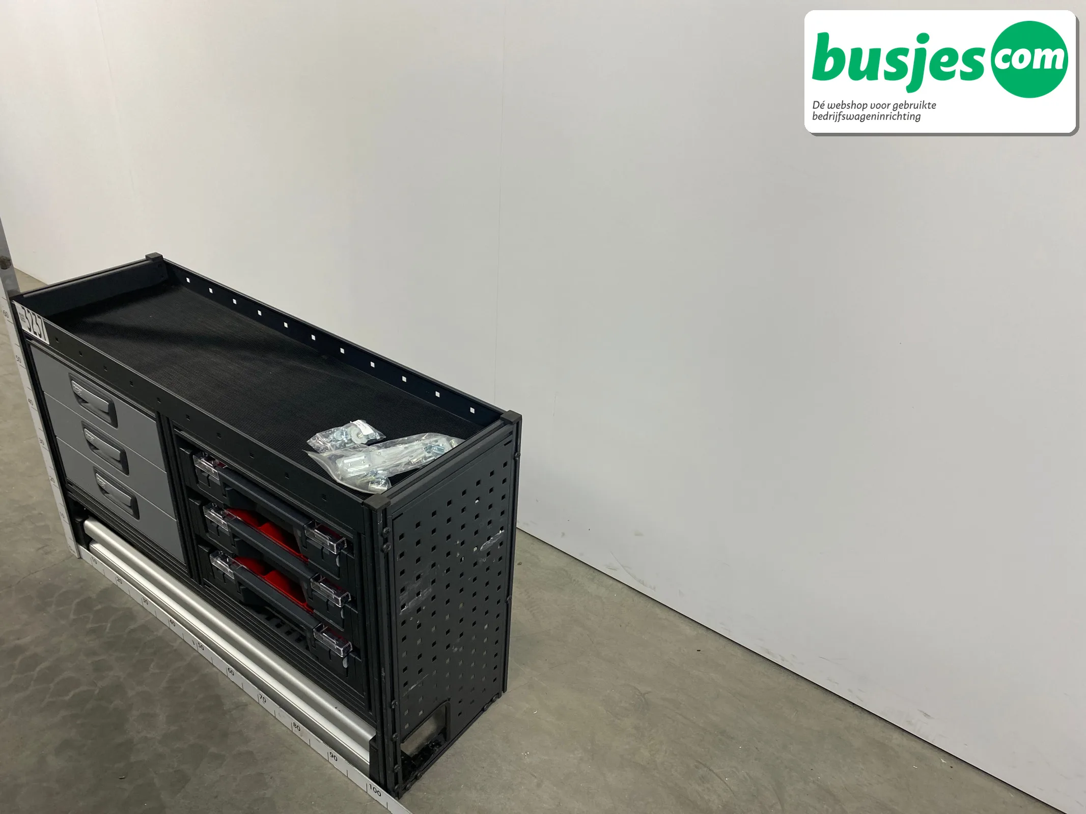 Modul bedrijfswagen inrichting 1025x325x650mm (3237) - Afbeelding 3