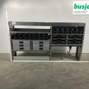 Aluca bedrijfswageninrichting 2270x420x1250mm (3241)