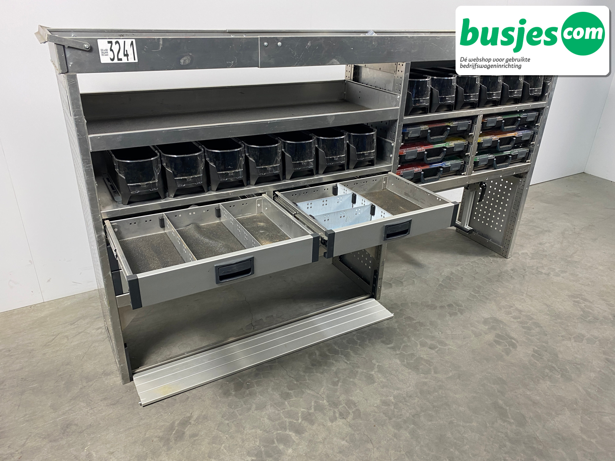 Aluca bedrijfswageninrichting 2270x420x1250mm (3241) - Afbeelding 10