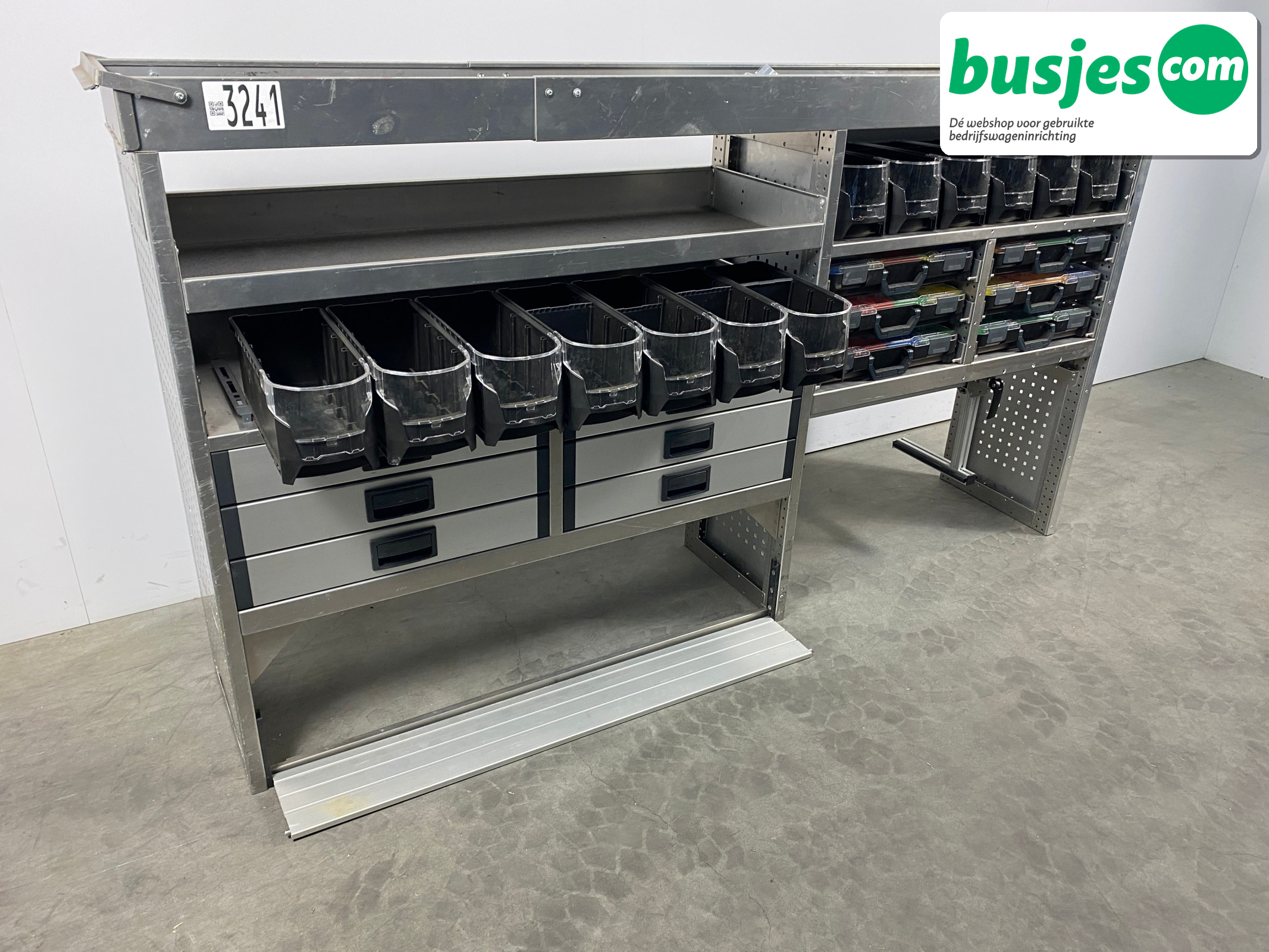 Aluca bedrijfswageninrichting 2270x420x1250mm (3241) - Afbeelding 11