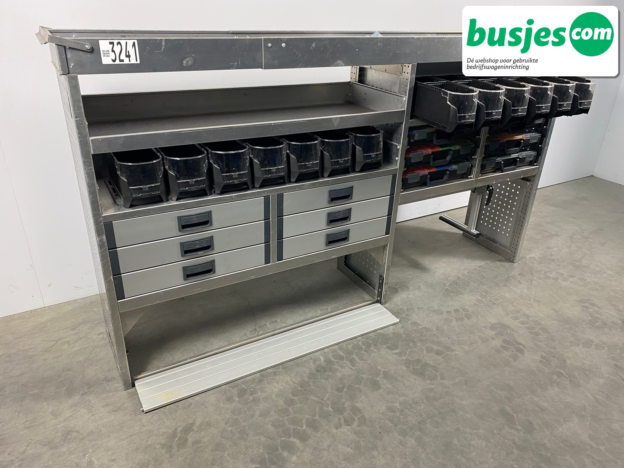 Aluca bedrijfswageninrichting 2270x420x1250mm (3241) - Afbeelding 12