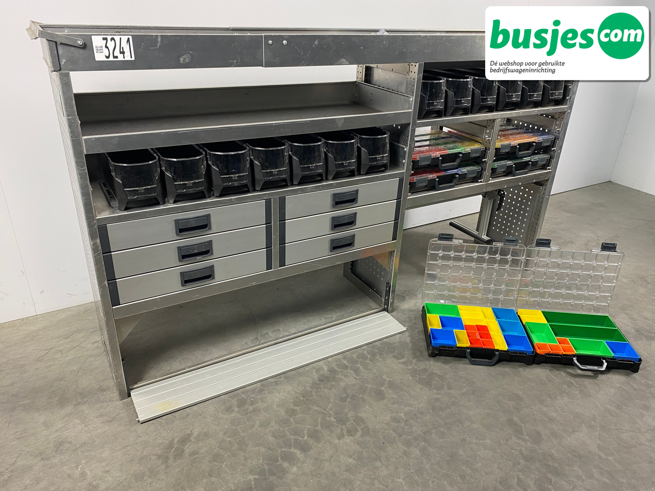 Aluca bedrijfswageninrichting 2270x420x1250mm (3241) - Afbeelding 13