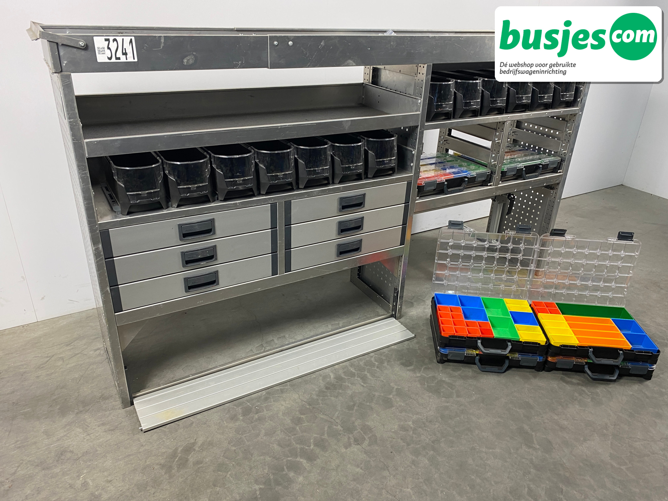 Aluca bedrijfswageninrichting 2270x420x1250mm (3241) - Afbeelding 14