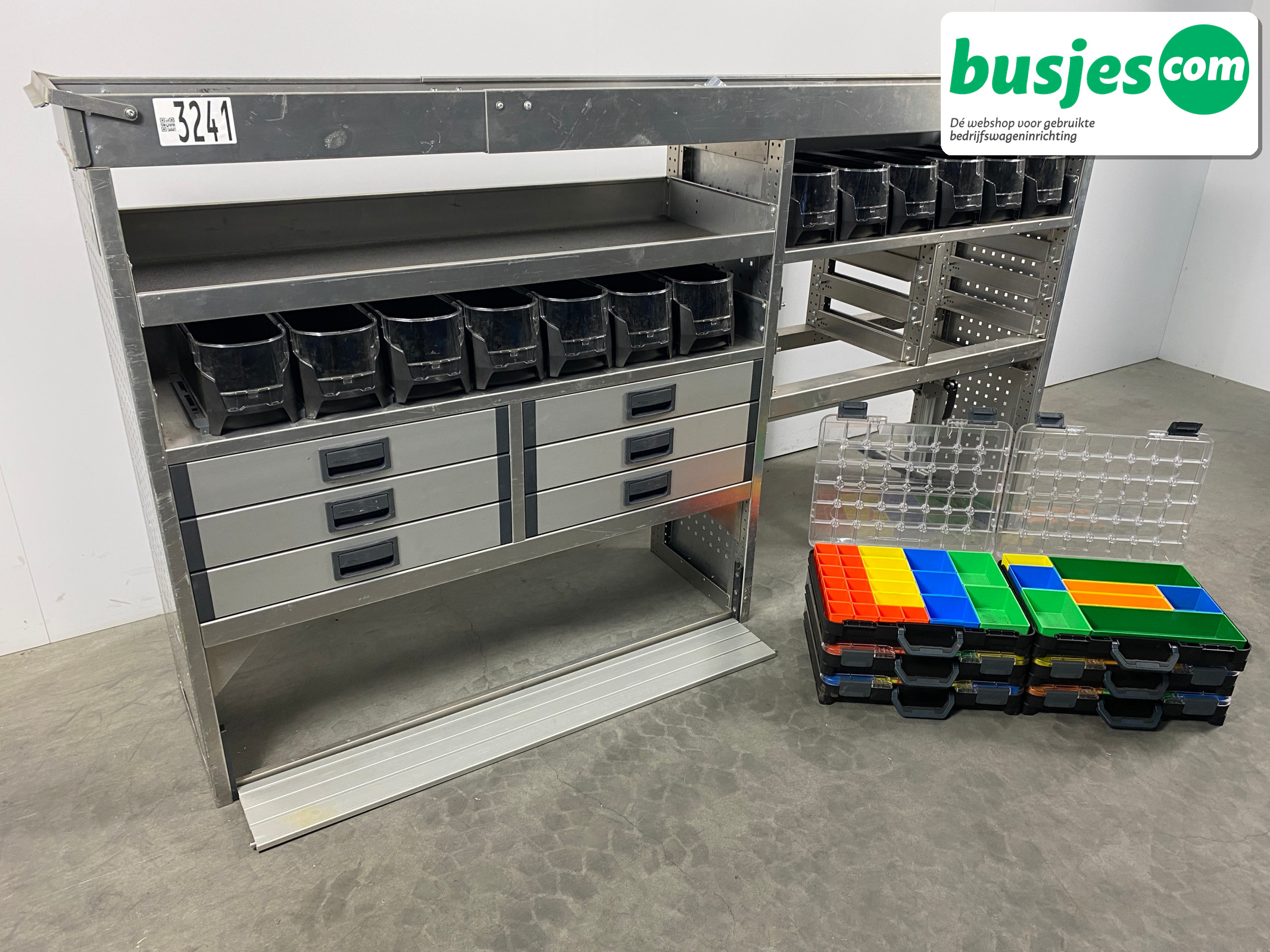 Aluca bedrijfswageninrichting 2270x420x1250mm (3241) - Afbeelding 15