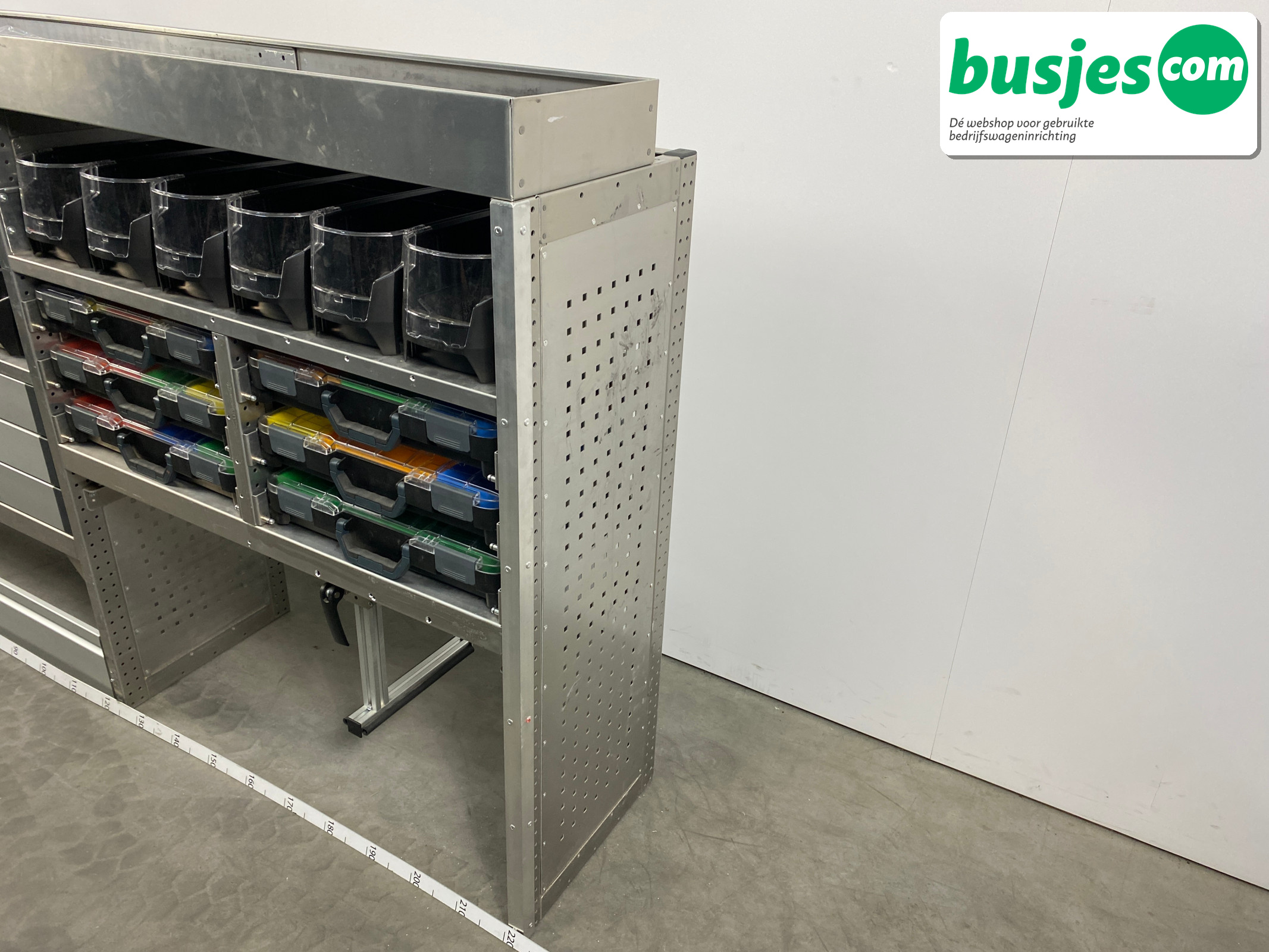 Aluca bedrijfswageninrichting 2270x420x1250mm (3241) - Afbeelding 3