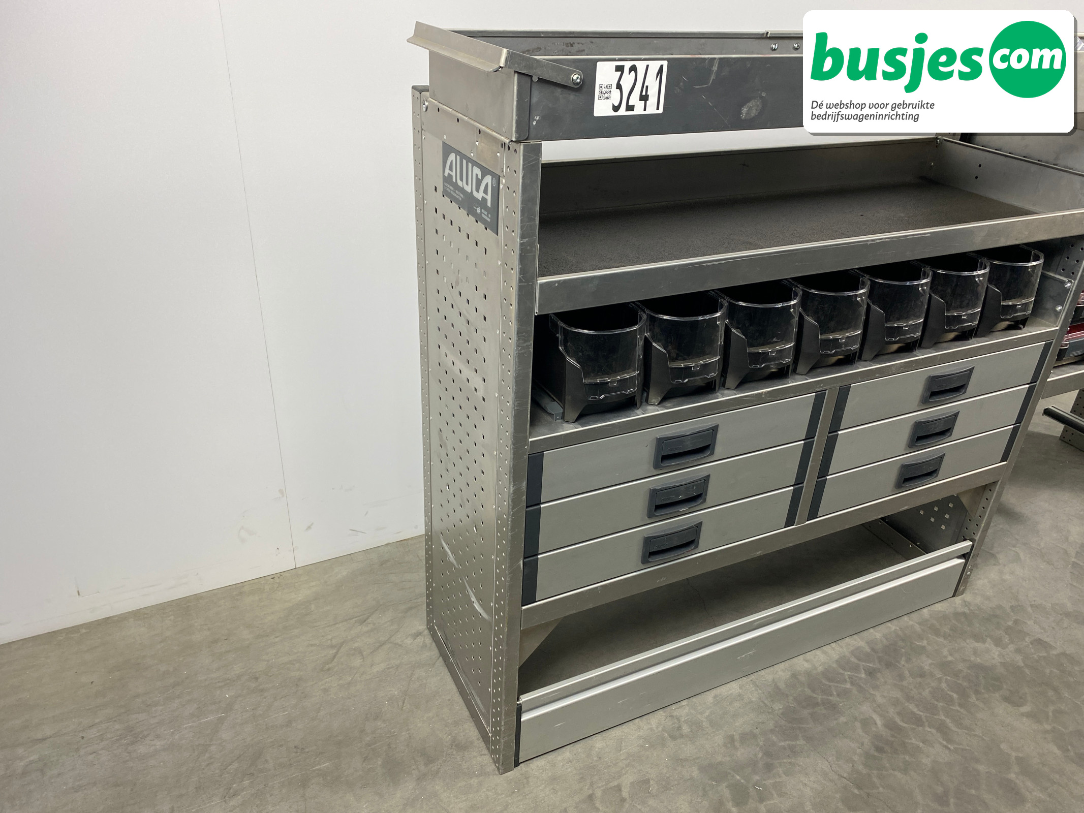 Aluca bedrijfswageninrichting 2270x420x1250mm (3241) - Afbeelding 4