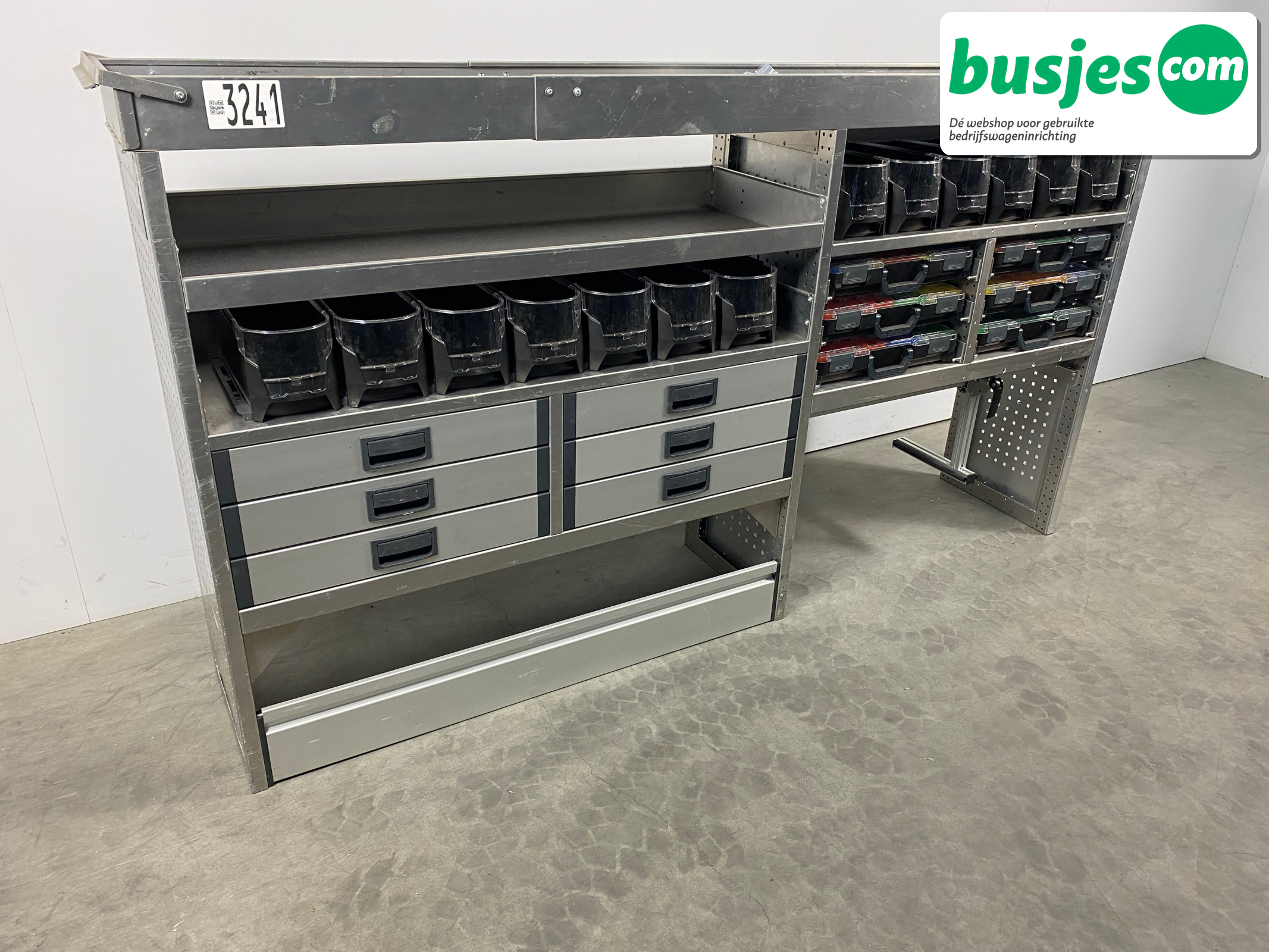 Aluca bedrijfswageninrichting 2270x420x1250mm (3241) - Afbeelding 6
