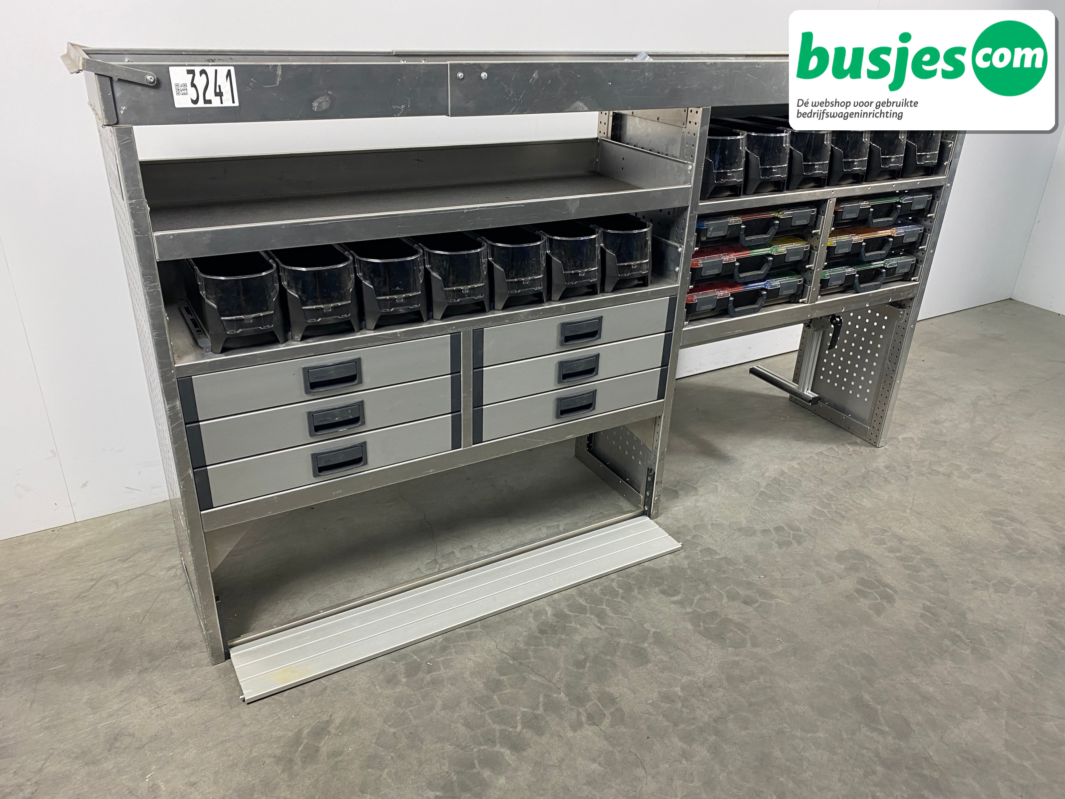 Aluca bedrijfswageninrichting 2270x420x1250mm (3241) - Afbeelding 7