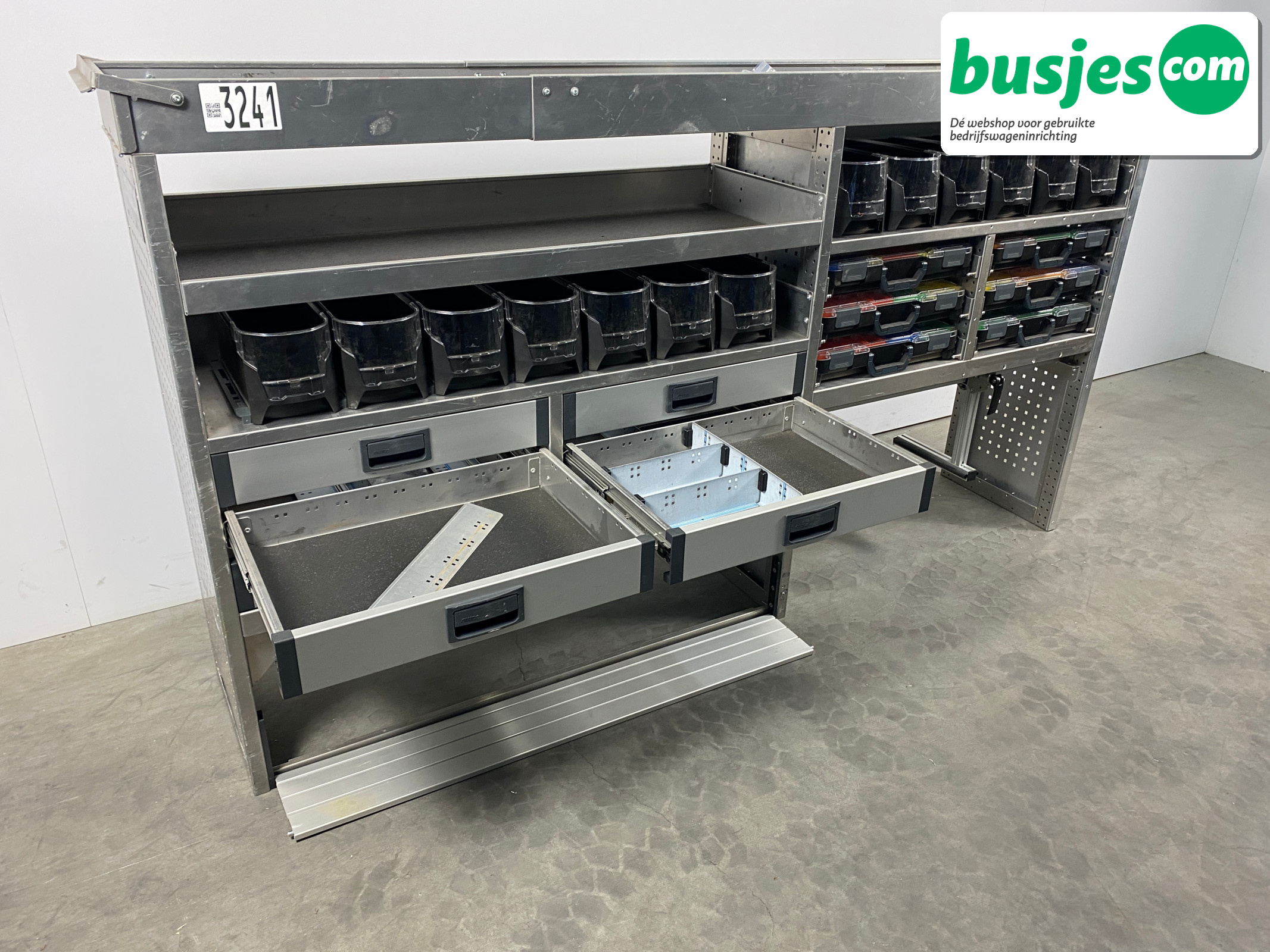 Aluca bedrijfswageninrichting 2270x420x1250mm (3241) - Afbeelding 9