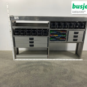 Aluca bedrijfswageninrichting 2040x420x1250mm (3242)