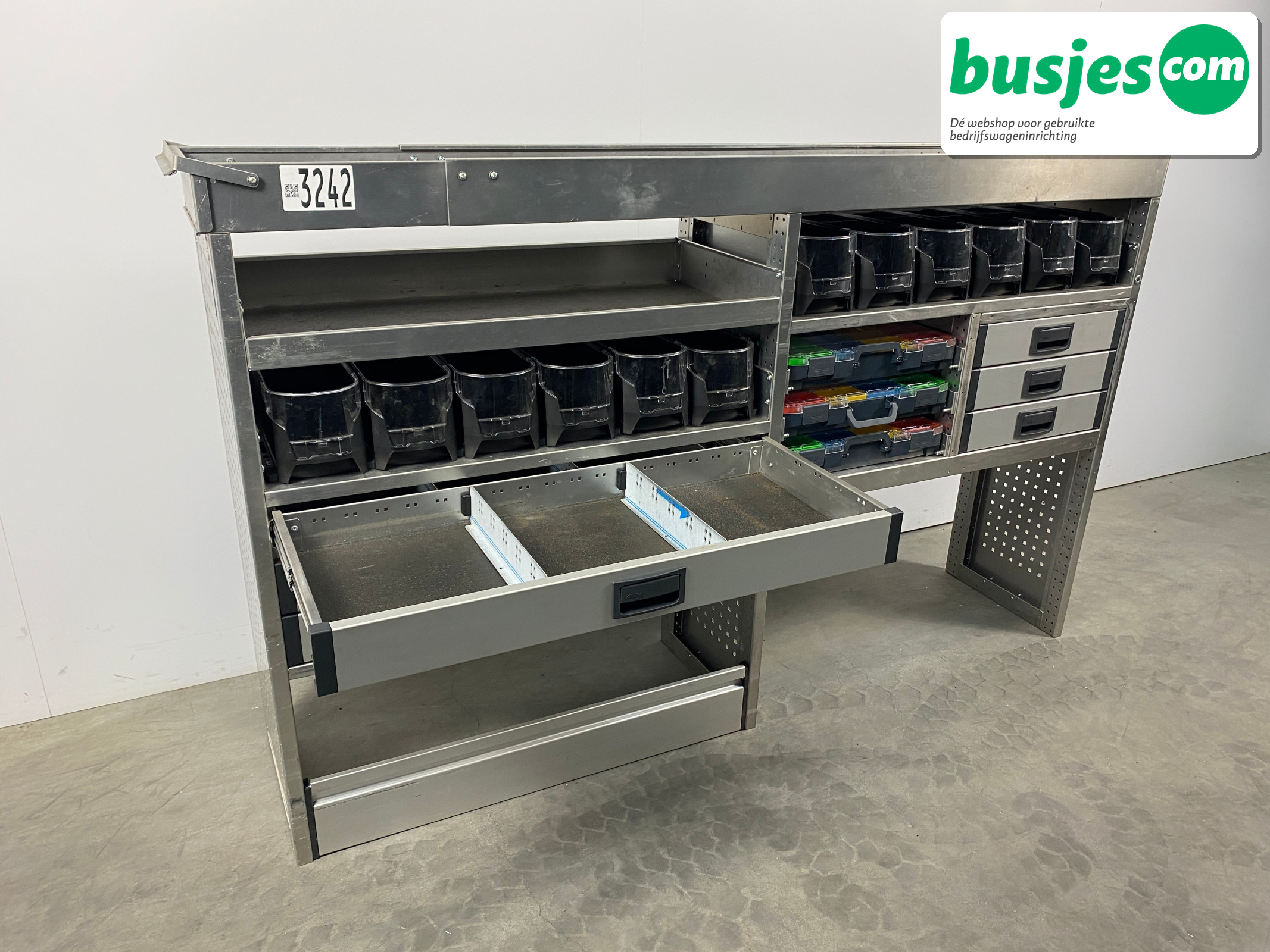 Aluca bedrijfswageninrichting 2040x420x1250mm (3242) - Afbeelding 10