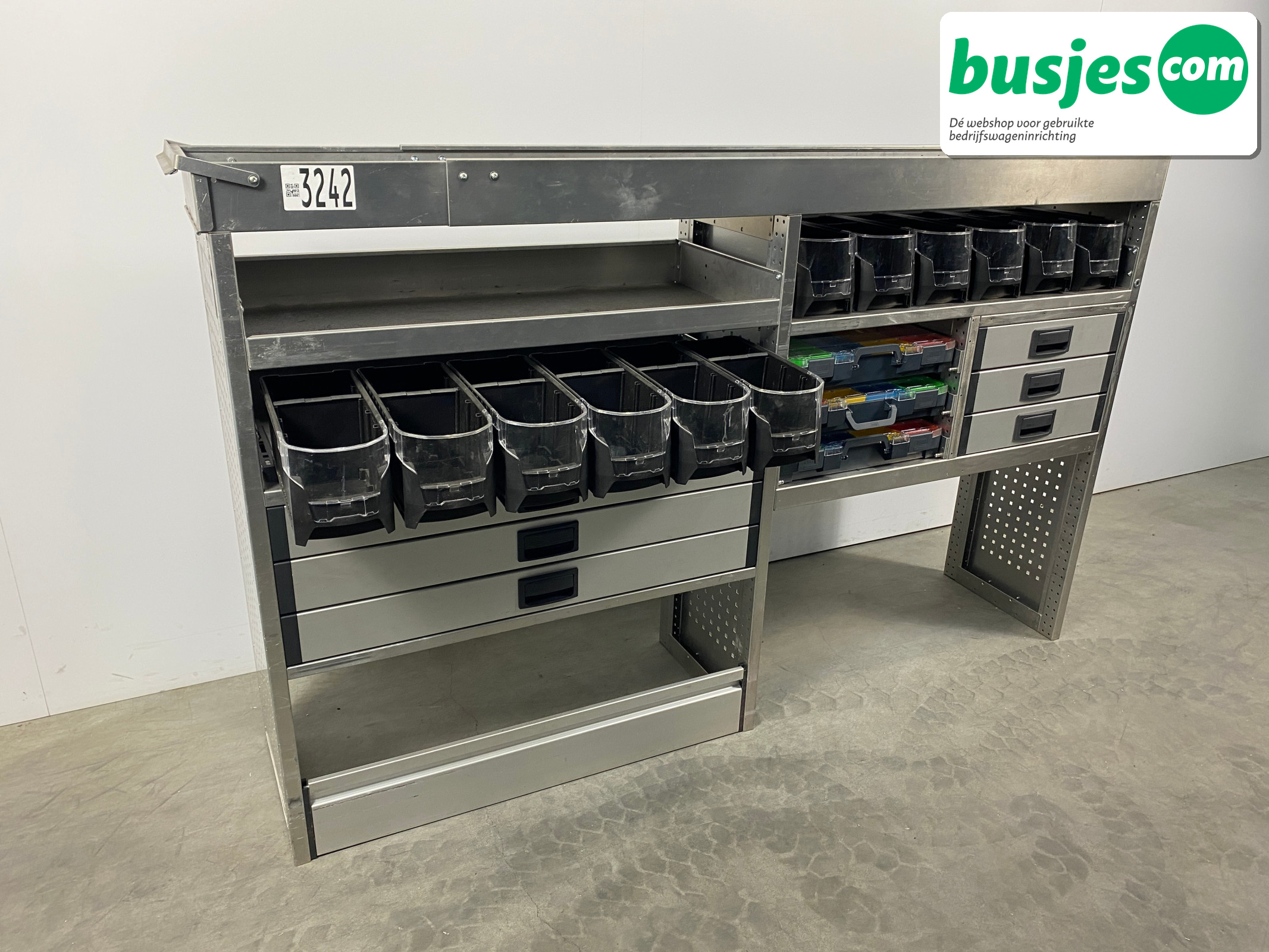 Aluca bedrijfswageninrichting 2040x420x1250mm (3242) - Afbeelding 11