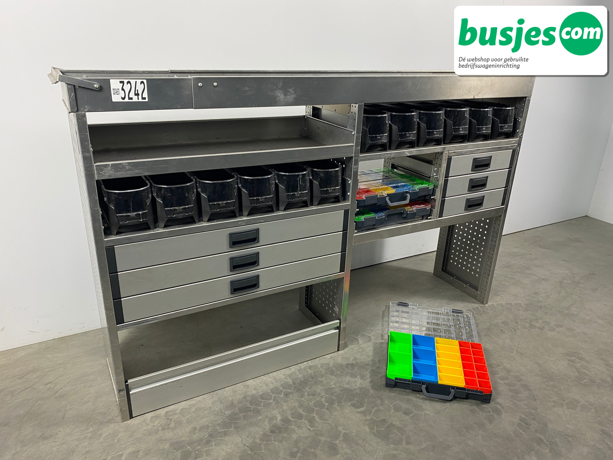 Aluca bedrijfswageninrichting 2040x420x1250mm (3242) - Afbeelding 16