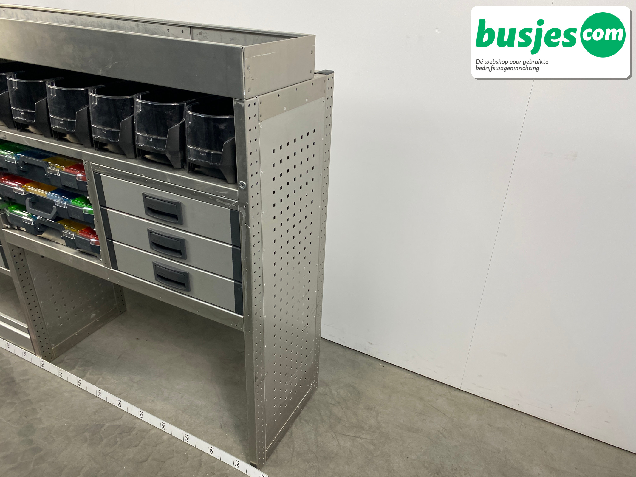 Aluca bedrijfswageninrichting 2040x420x1250mm (3242) - Afbeelding 3