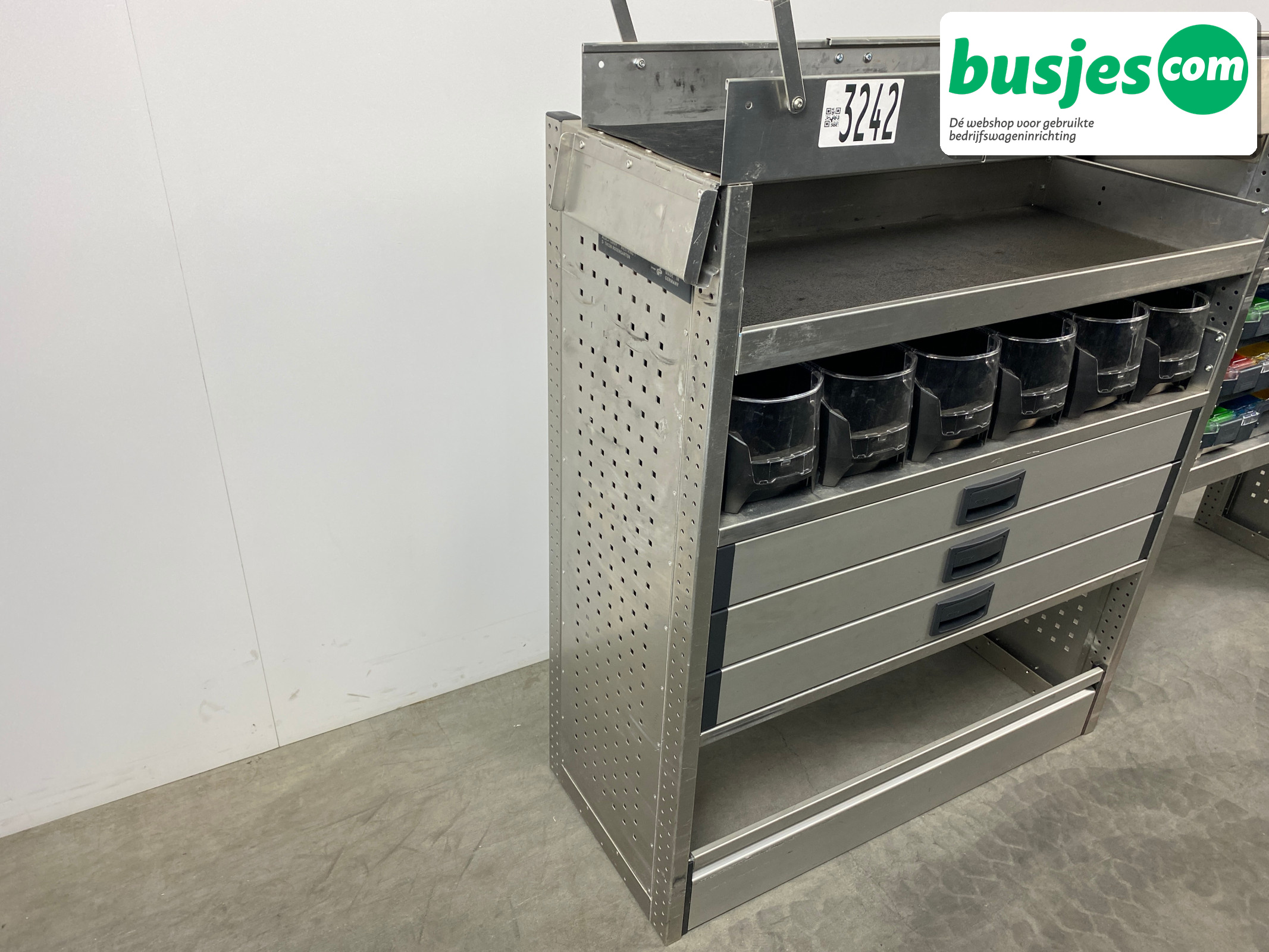 Aluca bedrijfswageninrichting 2040x420x1250mm (3242) - Afbeelding 5
