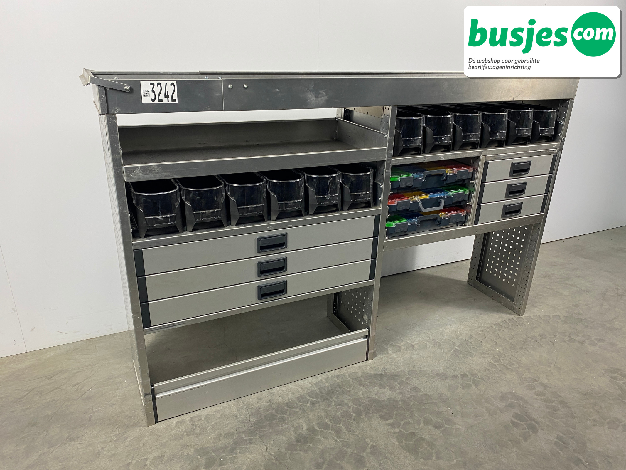 Aluca bedrijfswageninrichting 2040x420x1250mm (3242) - Afbeelding 6