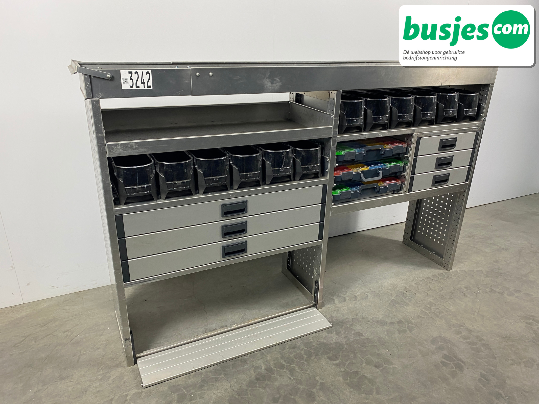 Aluca bedrijfswageninrichting 2040x420x1250mm (3242) - Afbeelding 7