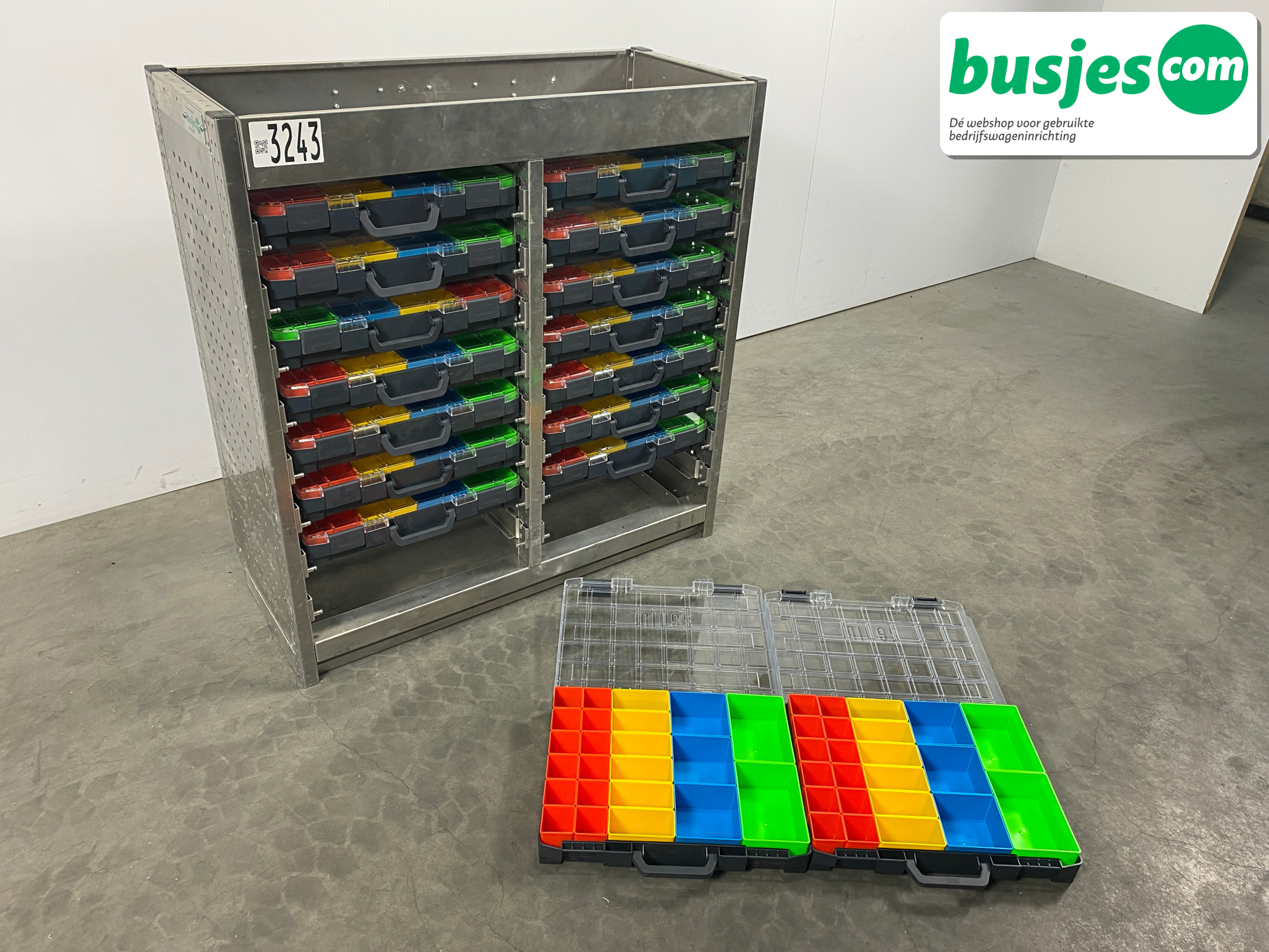 Aluca bedrijfswageninrichting 1010x420x1050mm (3243) - Afbeelding 5