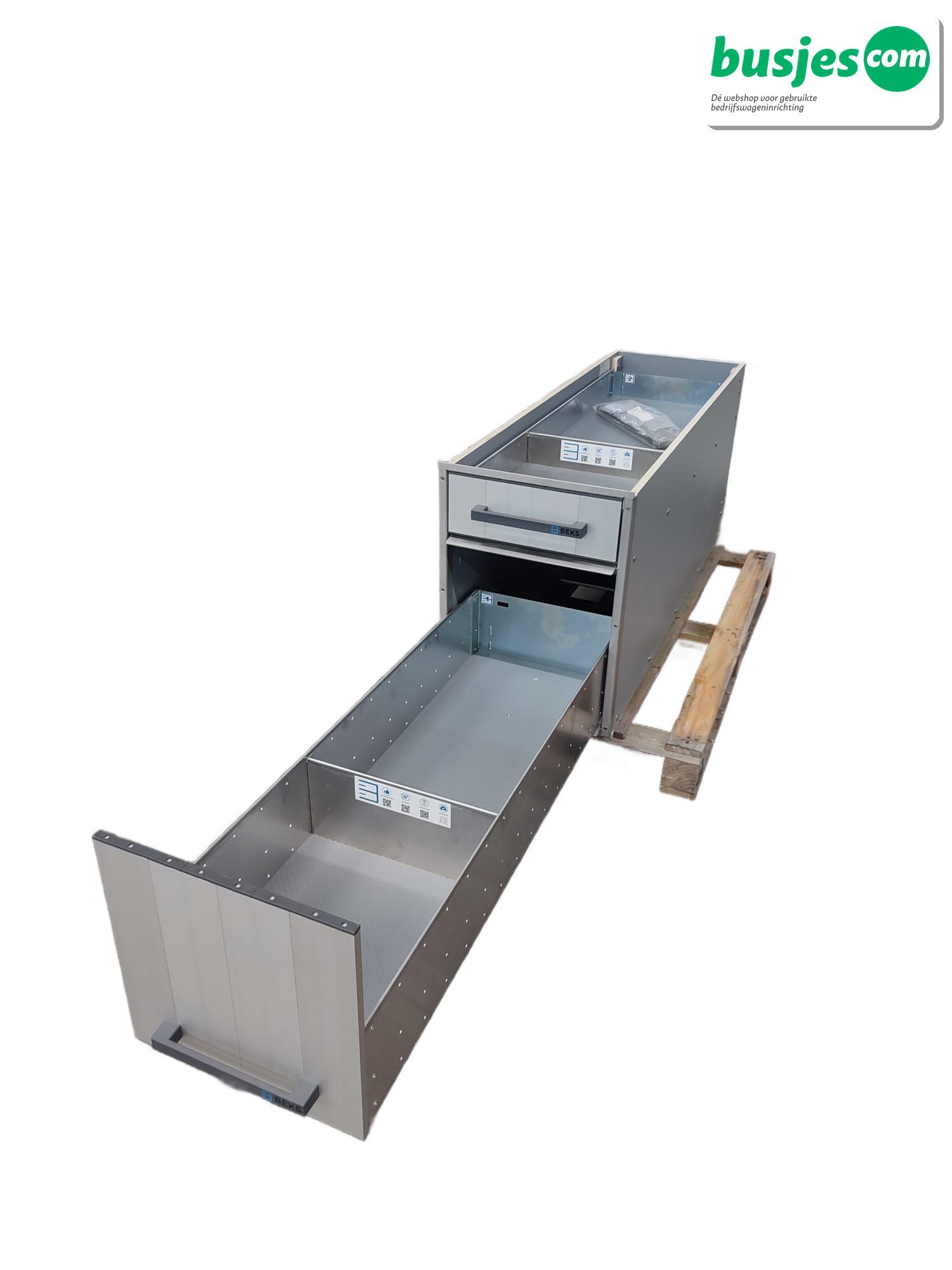 Beks nieuwe alu‑line vloerladen 415x1323x585mm (DA40135) - Afbeelding 6