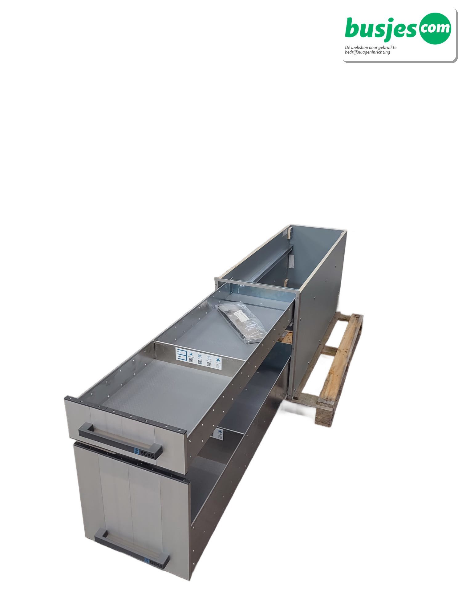 Beks nieuwe alu‑line vloerladen 415x1323x585mm (DA40135) - Afbeelding 7