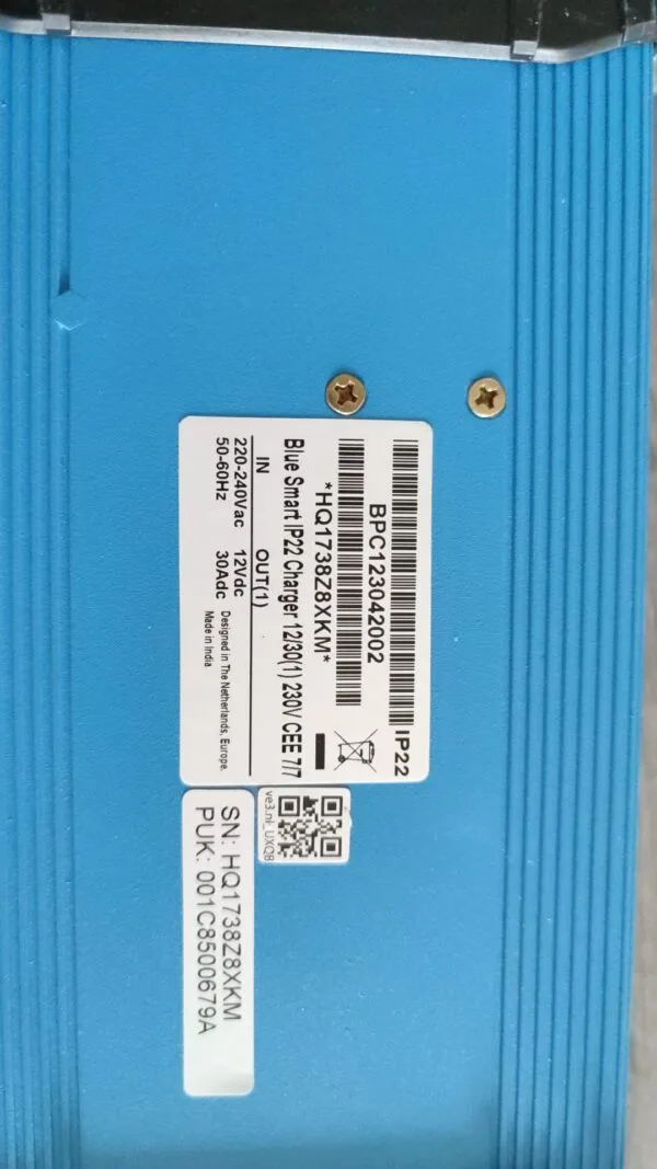 Victron Blue Smart IP22 lader 12/30 (1) | gebruikt | 2395 - Afbeelding 3
