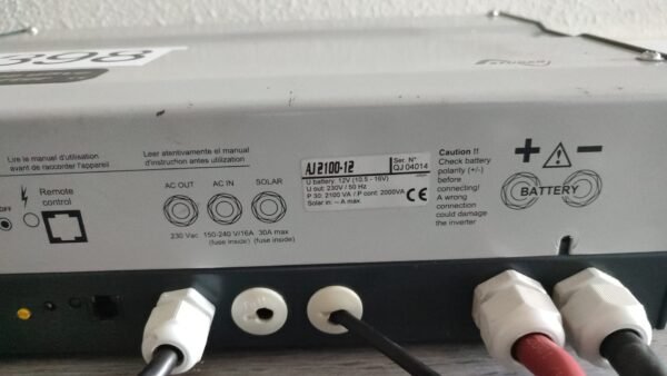 Gebruikte Studer AJ 2100‑12 omvormer 2000 W | 2398 | getest - Afbeelding 3