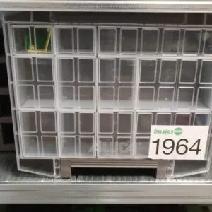 Set 9x Aluca assortimentskoffer M-Case (nr 1964)