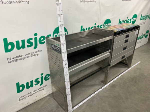 Aluca aluminium gebruikte bedrijfswagen inrichting (nr 1700) - Afbeelding 4